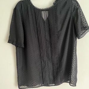 Ann Taylor Eyelet Top